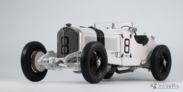 1:18 Mercedes Benz CMC Sskl 1931 White - Kolectia