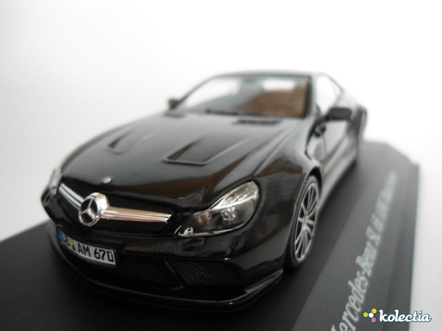 1 43 Minichamps Mercedes Benz Sl 65 Amg Black Series 09 Black Kolectia